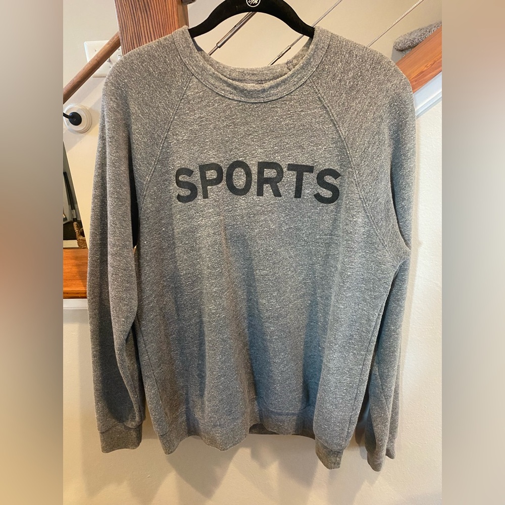 “Sports” Unisex Sweatshirt, Size M